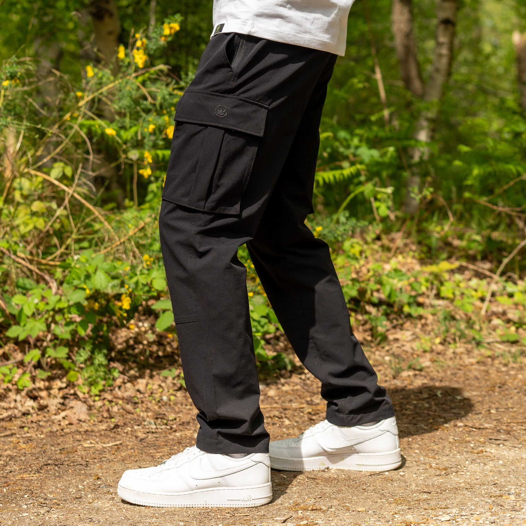 Terreign Timeless Cargo Trousers Black