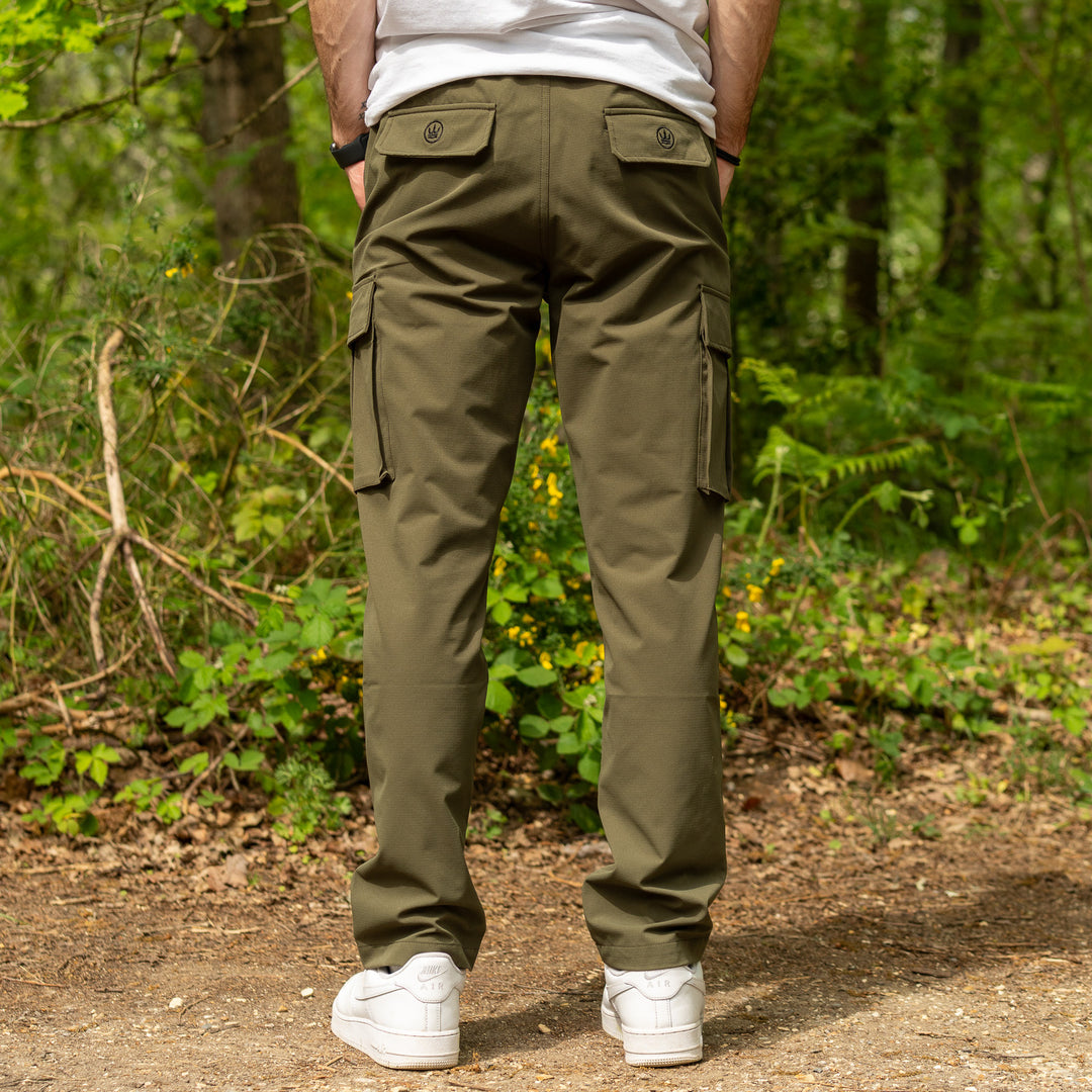 Terreign Timeless Cargo Trousers Green - Image 4