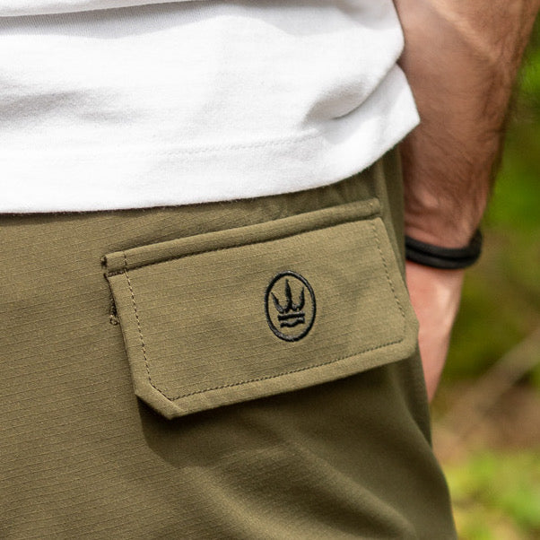 Terreign Timeless Cargo Trousers Green - Image 13