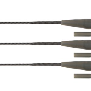 Fox Edges Naturals 50lb Leadcore Lead Clip Leaders 3pcs