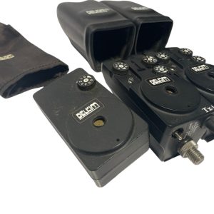 Alternative view of 2x Delkim TXI MK1 Alarms with Receiver - D3 - PRE LOVED