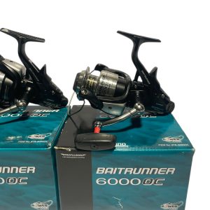 Alternative view of 3x Shimano 6000 OC Baitrunners In Boxes - PRE LOVED