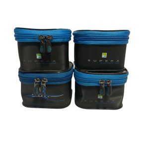 4x Preston XS Accessory Cases - U155 - PRE LOVED
