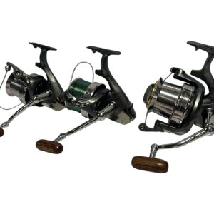 Alternative view of 3x Wychwood Equinox 12k with Spare Spools - A6 - PRE LOVED
