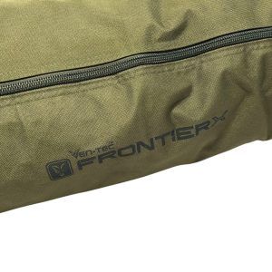 1x Fox Frontier X Bivvy Small Hole In Mozzi Mesh - GREY27 - PRE LOVED