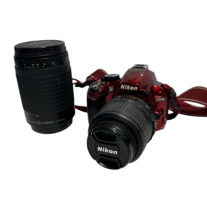 Alternative view of 1x Nikkon D3100 Camera with 18-55mm Kit Lense and 70-300 Lense in Korda Camera Bag - D11 - PRE LOVED