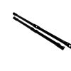 2x Sub X Jag Black Buzzbars No Heads - 9/11'' - G15 - PRE LOVED