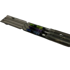 Alternative view of 3x Korda Stows B/G/P - NO HOCKEY STICKS In Case - F21 - PRE LOVED