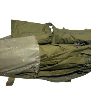 1x Fox Frontier Bivvy with Groundsheet, Infill and Vapour Peak - YEL114 - PRE LOVED