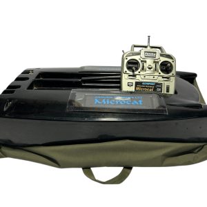 1x Angling Technics Microcat Bait Boat Non Digital - REDY12 - PRE LOVED