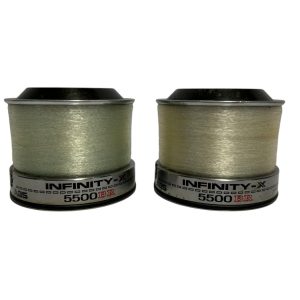 2x Daiwa Infinity X BR 5500 Spare Spools - B14 - PRE LOVED