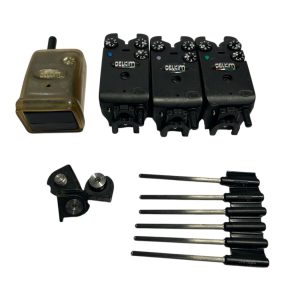 Alternative view of 3x Delkim Txi Plus with Reciever, Snags and D Locs - B/P/G - B11 - PRE LOVED