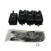 3x Delkim TXI Plus with Reciever and Lights - G/P/B - E13 - PRE LOVED