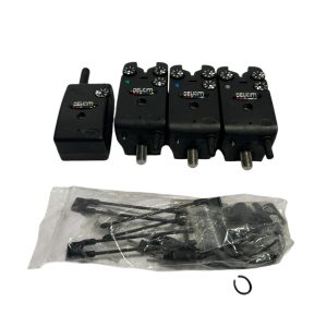 Alternative view of 3x Delkim TXI Plus with Reciever and Lights - G/P/B - E13 - PRE LOVED