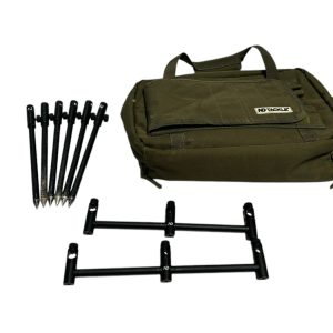 Alternative view of 1x New Direction 3 Rod 'Singlez' Buzzbars with 6 Uprights in ND Buzzbar Bag - A116 - PRE LOVED