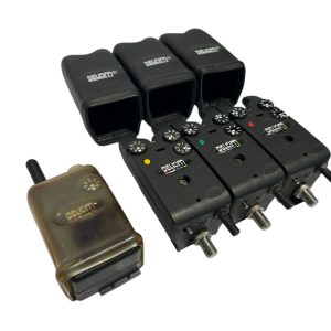 Alternative view of 3x Delkim TXI Plus with Receiver G/R/Y - B16 - PRE LOVED