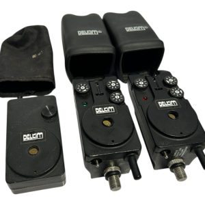 Alternative view of 2x Delkim TXI MK1 Alarms and Reciever  - I24 - PRE LOVED