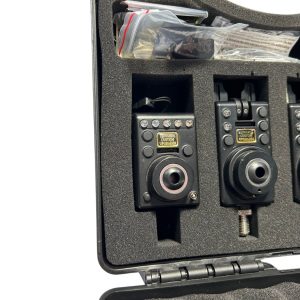 Alternative view of 3x ECU MK1 Compact Alarms with Receiver - C2  - PRE LOVED