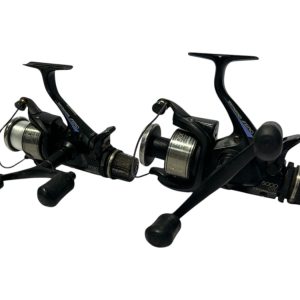 Alternative view of 2x Shimano Aero 5000GTE with 2 Spare Spools - E16 - PRE LOVED