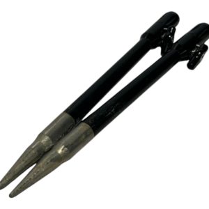 Alternative view of 2x Jag 9'' Black Banksticks - E12 - PRE LOVED
