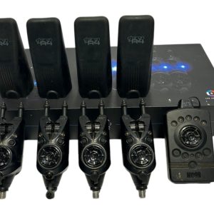 Alternative view of 4x Nash R4 Alarms with Recevier In Box - E23 - PRE LOVED