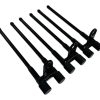 3x Korda Black Snag Ears - D26 - PRE LOVED