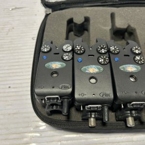 Alternative view of 3x Delkim Txi Plus Blue with Receiver D Locks, Snags, Opal Slimlites in Presentation Case - E1 - PRE LOVED