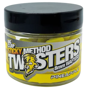 Alternative view of Bait-Tech Sticky Method Twisters 8mm