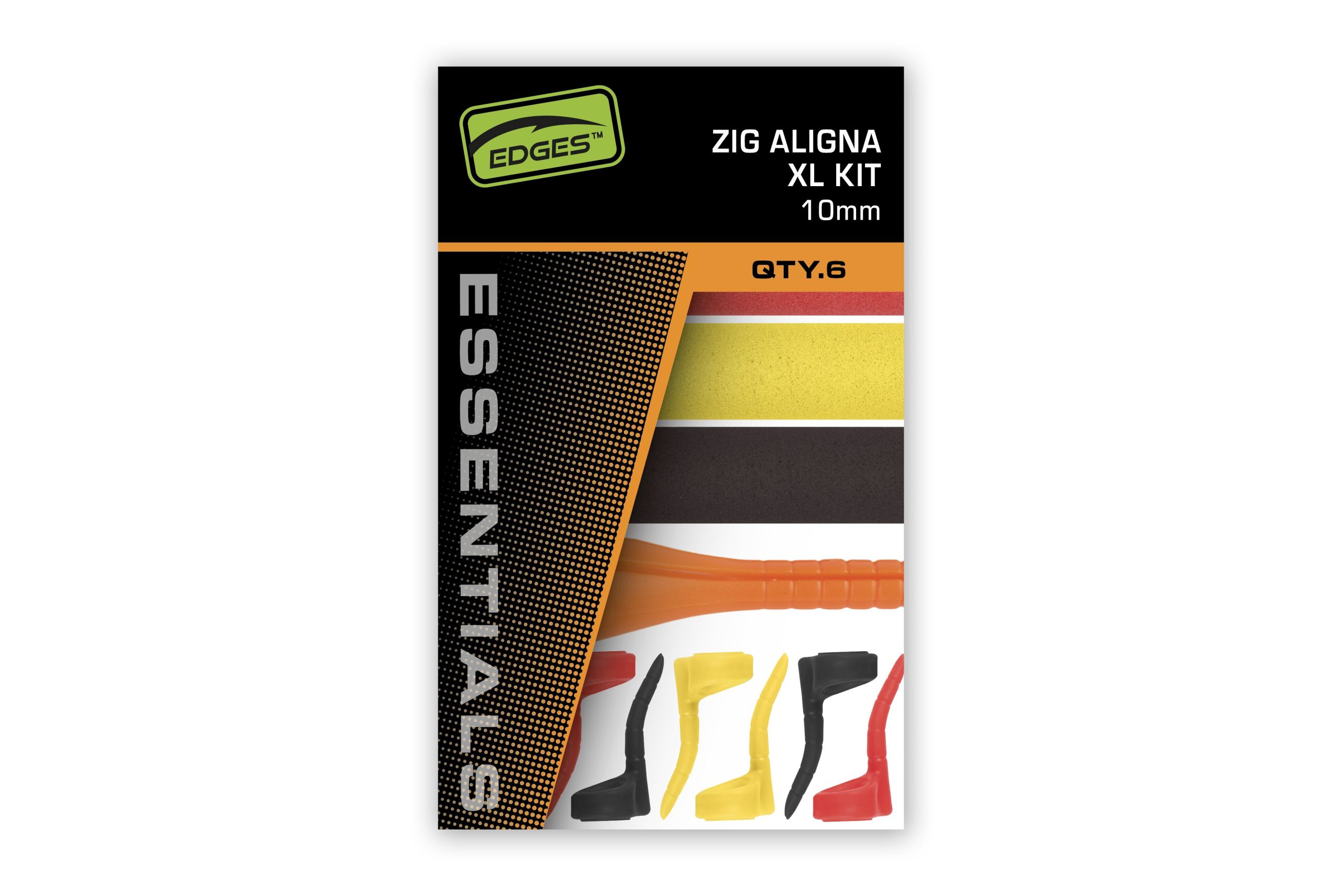 Fox Edges Zig Aligna kit Multi Foam kit (yellow, red and black) - Image 3