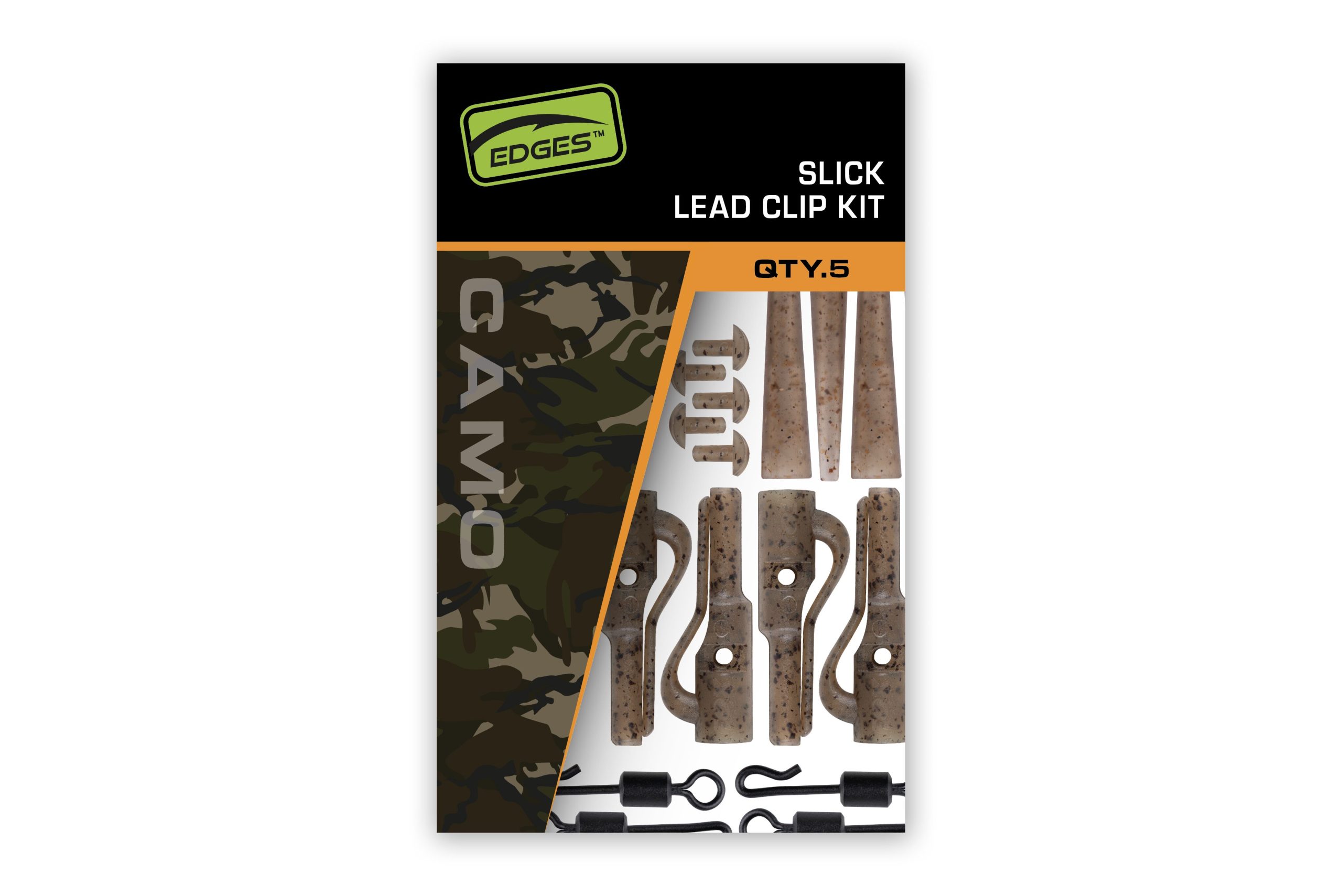 Fox Edges Camo Slik Lead Clip Kit 5pcs - Image 3