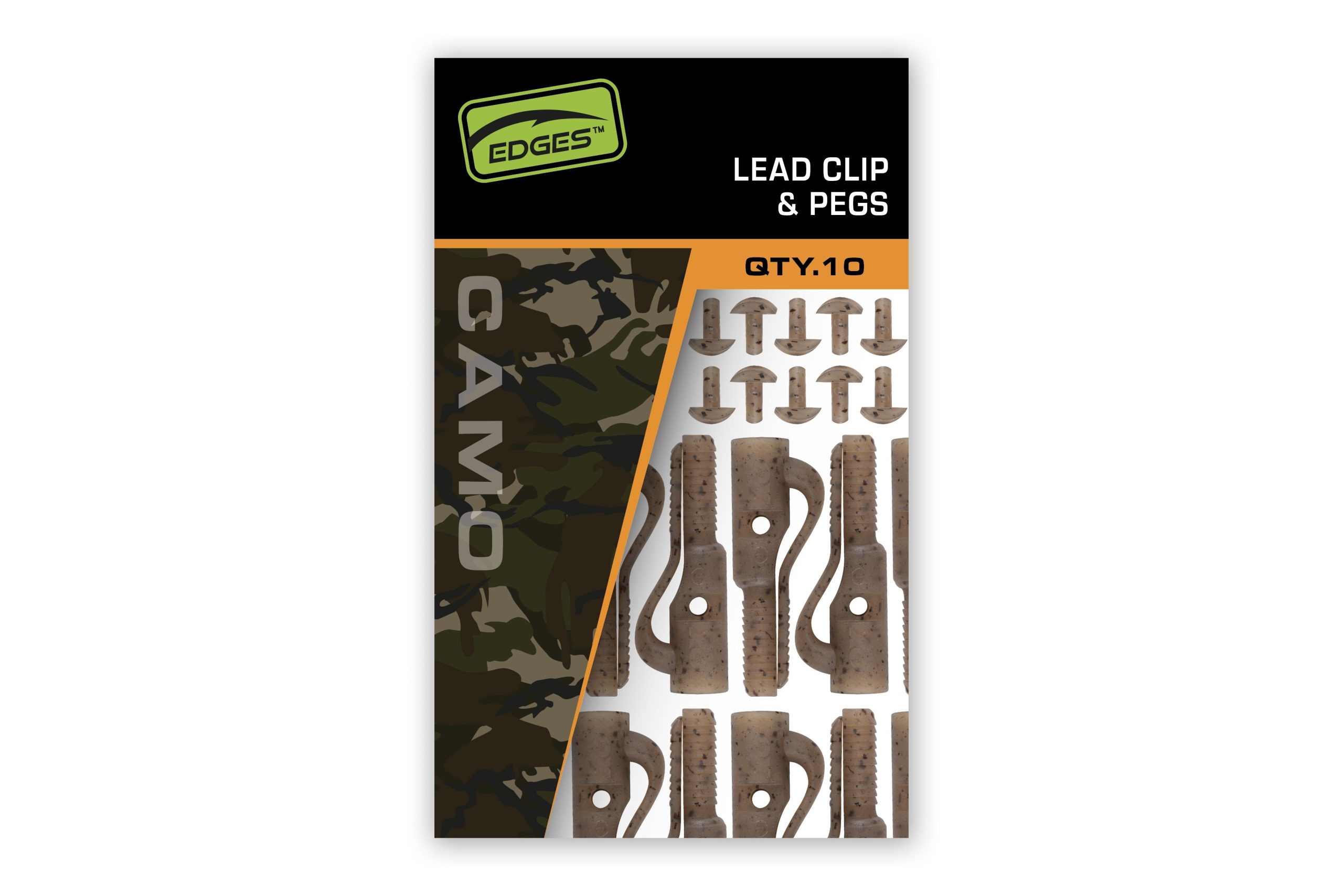 Fox Edges Camo Lead Clip + Pegs 10pcs - Image 2