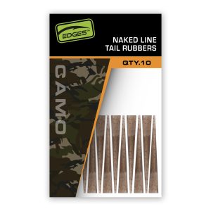 Alternative view of Fox Edges Camo Naked Line Tail Rubbers 10pcs