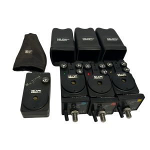 3x Delkim Standard Red with Transmitters and RX 2004 Receiver - C22 - PRE LOVED