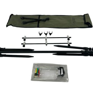 Alternative view of 1x Angling Pursuit Rod Pod with Swingers and Butt Grips - U111 - PRE LOVED
