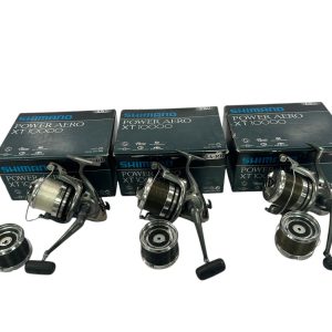 3x Shimano Power Aero XT 10000 with Spare Spools in Boxes - PRE LOVED