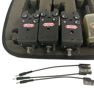 Alternative view of 3x Delkim TXI Plus with Reciever Lights and Snags in case - U170 - PRE LOVED