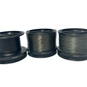 3x Shimano Technium MGS XTC 14000 Spare Spools - Black - I18 - PRE LOVED