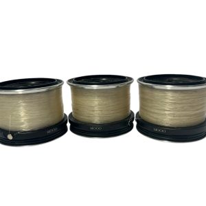 3x Shimano Technium MGS XTC 14000 Spare Spools - Silver Lips - A4 - PRE LOVED