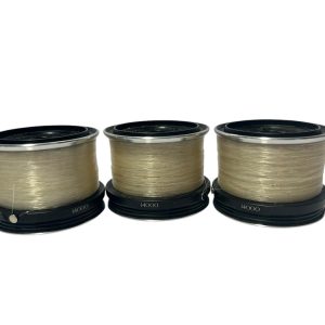 3x Shimano Technium MGS XTC 14000 Spare Spools - Silver Lips - A5 - PRE LOVED
