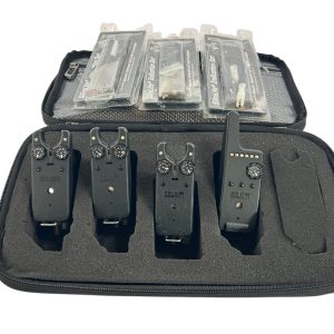 3x Delkim Txi D R/W/B with Receiver Slim Lights and Stoarge Case - H26 - PRE LOVED