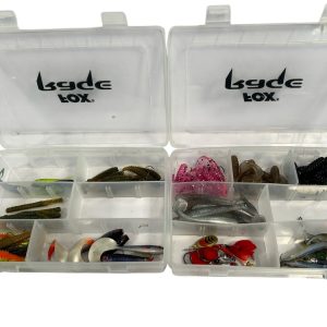 2x Fox Rage Lure Boxes - FULL OF PERCH LURES - D16 - PRE LOVED