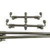 2x Steve Neville 3 Rod Adjustable Buzzbars and Sticks - I5 - PRE LOVED