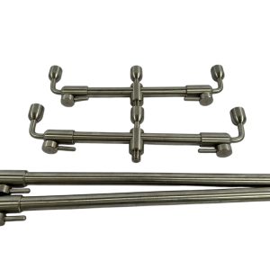 Alternative view of 2x Steve Neville 3 Rod Adjustable Buzzbars and Sticks - I5 - PRE LOVED