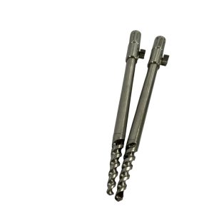 2x Steve Neville 9 Inch Stainless Banksticks - F25 - PRE LOVED