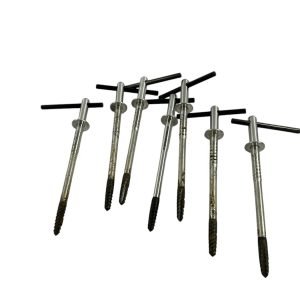 Alternative view of 7x Jag Bivvy Pegs - D17 - PRE LOVED