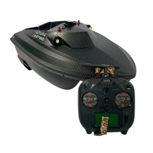 Alternative view of 1x Future Carping V60 Bait Boat in Trakker Bag - Spare Propellers, Drop Catch and Wifi Fish Finder - YEL117 - PRE LOVED