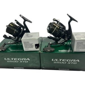2x Shimano Ultegra 5500 XTD with Spare Spools in Boxes - PRE LOVED