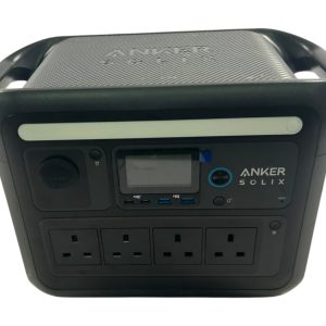 1x Anker Solix Power Station with Solar Panel(NEED CHARGER) - PRE LOVED