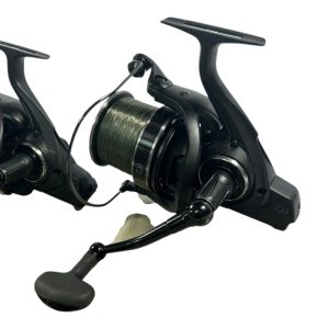 Alternative view of 3x Daiwa Emblem 35 SCW QD with Spare Spools in Boxes - PRE LOVED