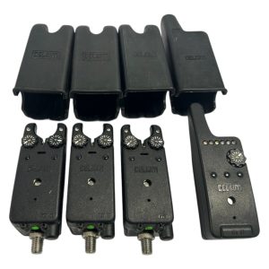 Alternative view of 3x Delkim Txi D Green with Receiver  - PRE LOVED